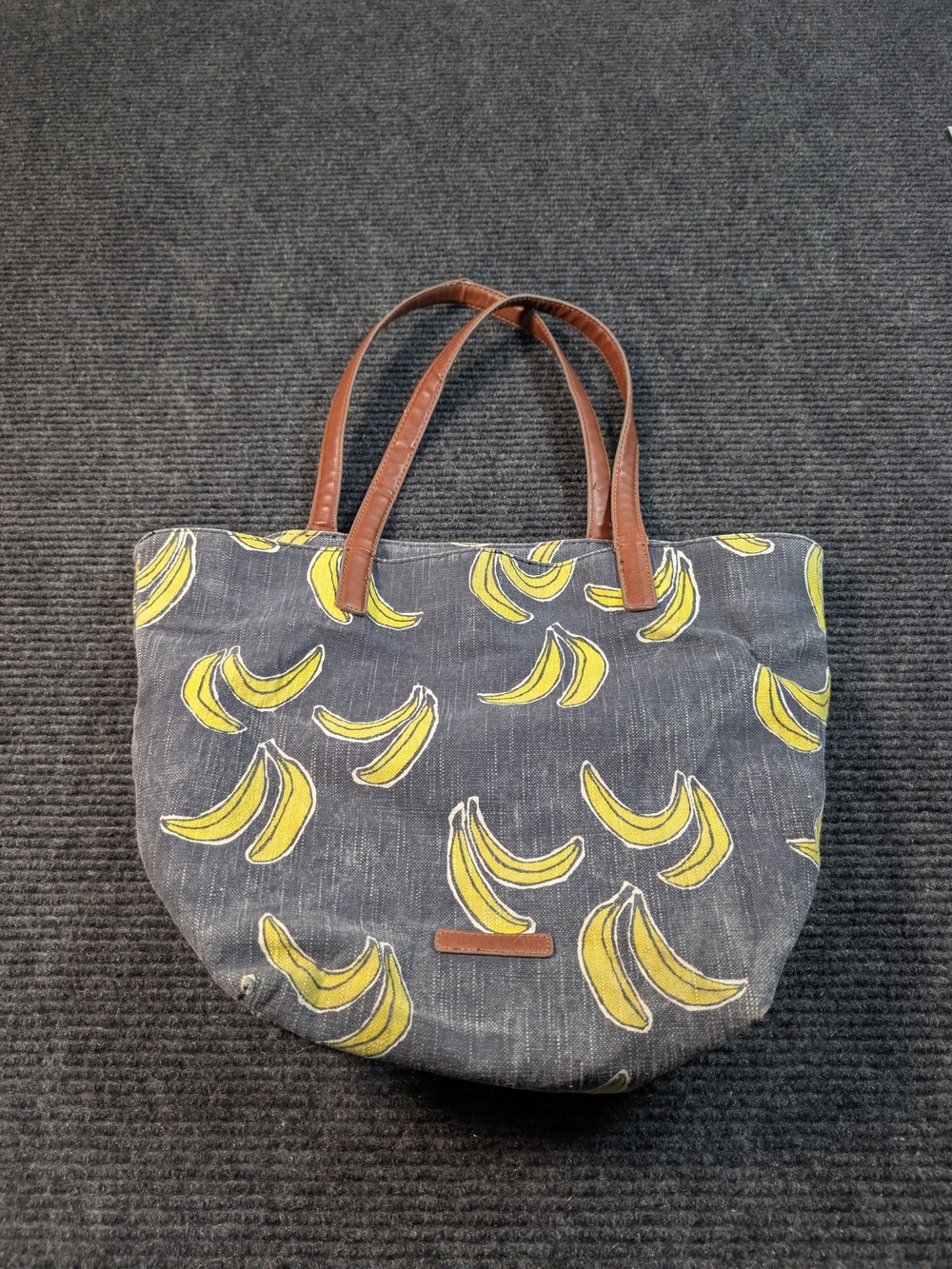 LUCKY Brand Canvas Tote Bag Vintage Style Shoulder Bag
